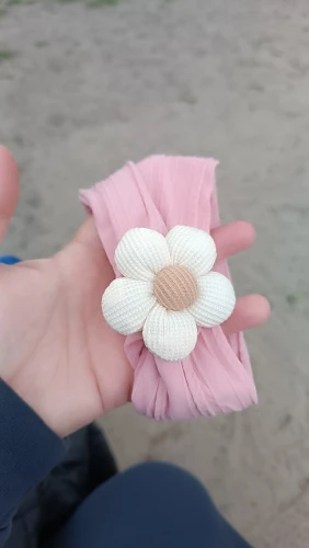 Cute Floral Nylon Baby Headband photo review