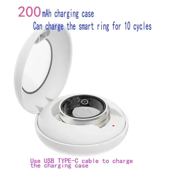 Fashion Women's Smart Ring, Sports Style Wide Ring, 5 Sports Mode Data Tracker, Sleep Quality Monitor, Stainless Steel Material 2