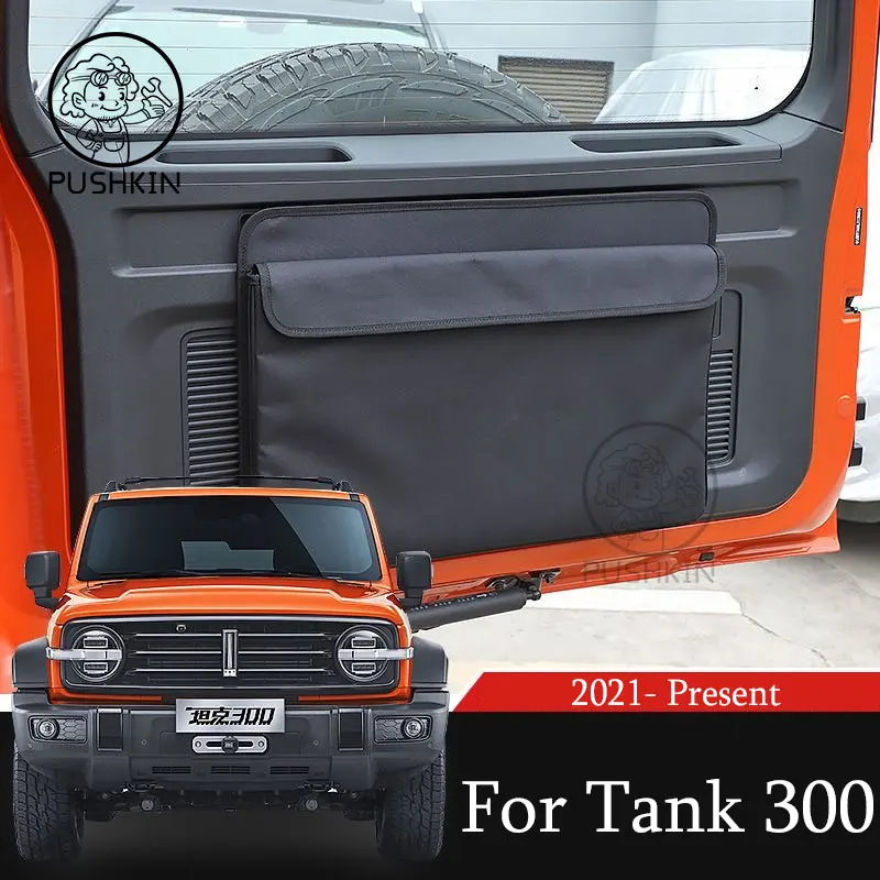 

For Great Wall WEY Tank 300 2021 2022 2023 2024 Oxford Cloth Tailgate Storage Bag Interior Accessories