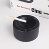 Round Stainless Steel Ashtray with Lid for Car Metal Outdoor Windproof Cigarette Ash Tray 3