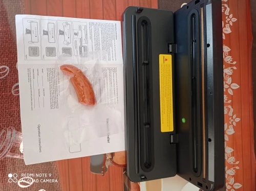 Electric Vacuum Sealer Machine Dry/Wet Food Packaging Vacuum Sealing Bags Food Storage Vacuum Packaging Machine For Kitchen Home photo review