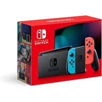 Gaming Console - Nintendo Switch Console with Neon Blue & Red Joy-Con 1