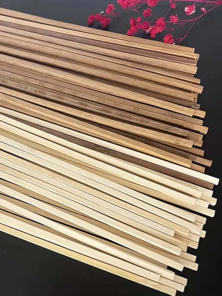 10pcs Wood Sticks 30cm Rectangle Unfinished Wooden Strips Wood Dowels Strips Dowel Rods Natural Wood Craft Sticks for Craft
