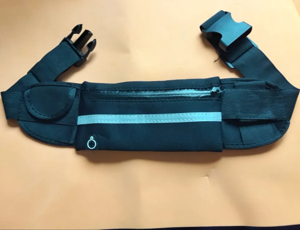 Pochete Esportiva cintura Preta porta celular garrafa utensílios para Corrida Preta photo review