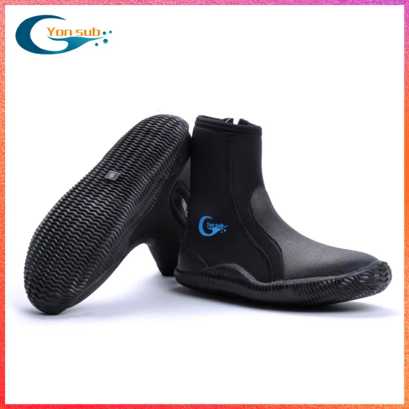 

Original 5MM Neoprene Scuba Diving Boots for Men Women Vulcanization Winter Cold Proof High Upper Warm Fins Spearfishing Shoes