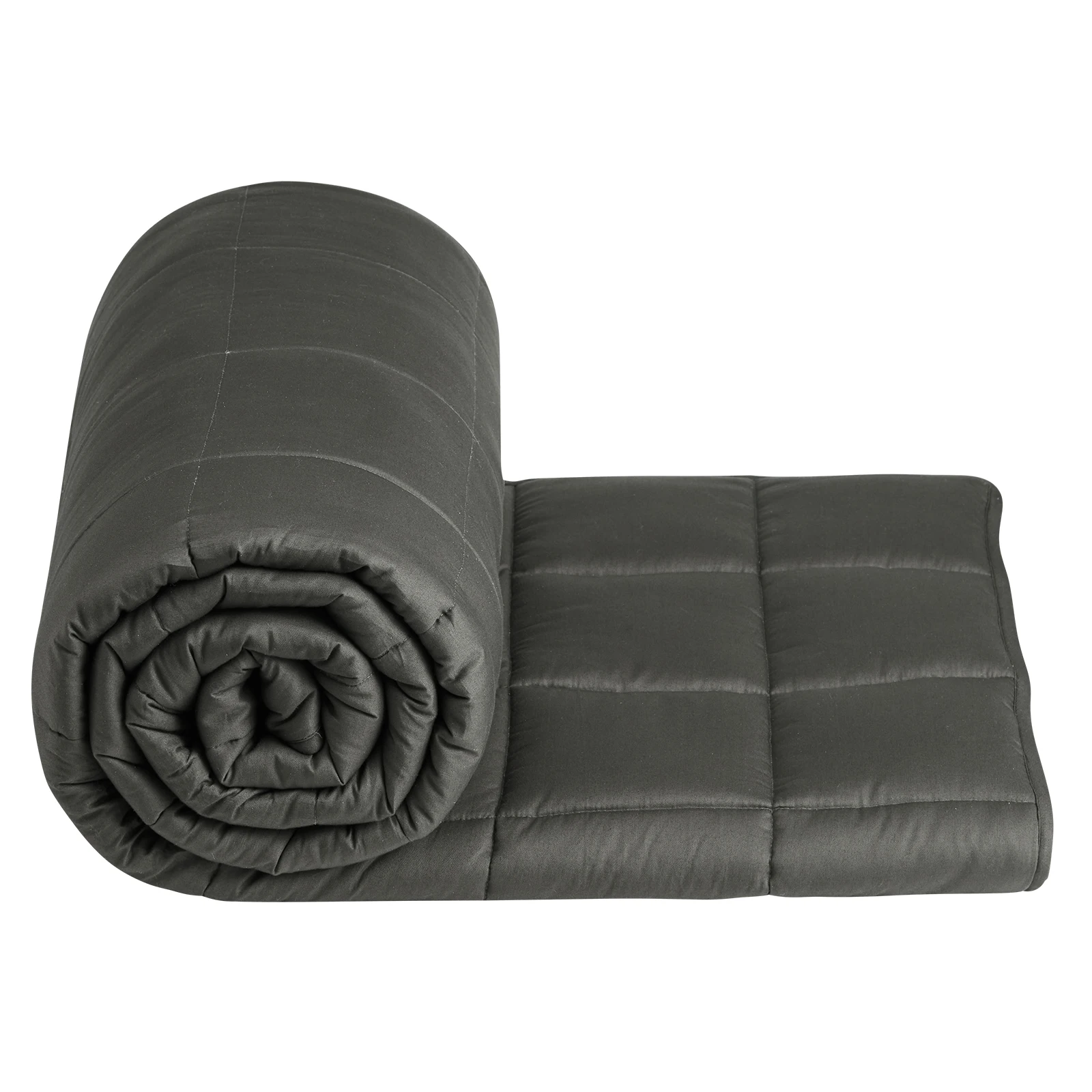 WOLTU79kg150x200cmWeightedBlanket100CottonforAdultGray