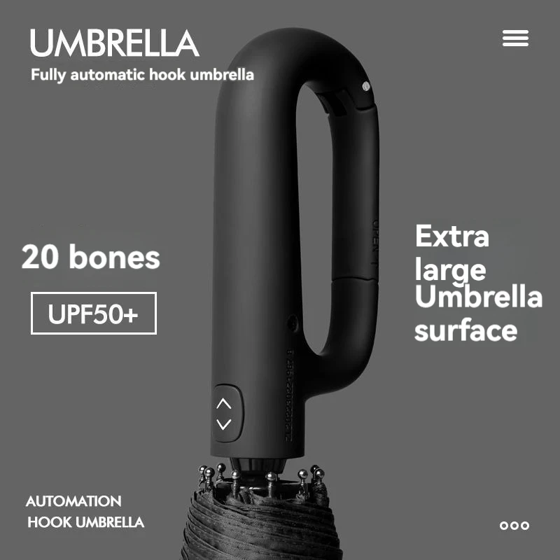 None Umbrella Folding Extra Large Strong