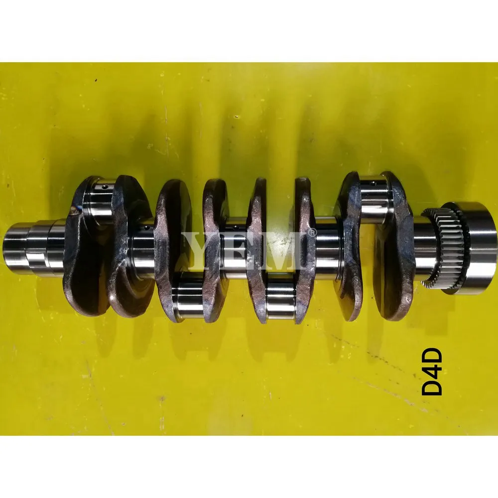 

For Volvo D4D Excavator Engine Parts D4D Crankshaft Forged Steel