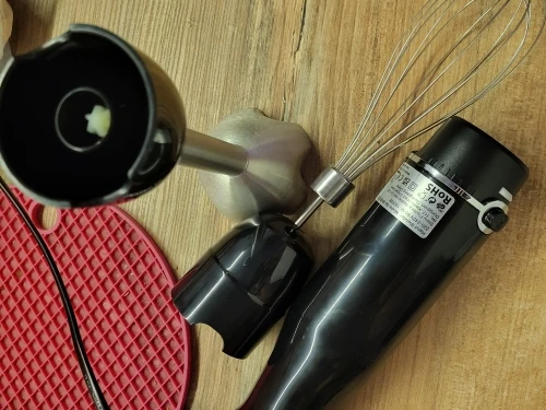 BioloMix 4 in 1 High Power 1200W Immersion Hand Stick Blender Mixer Includes Chopper and Smoothie Cup Stainless Steel Ice Blades photo review