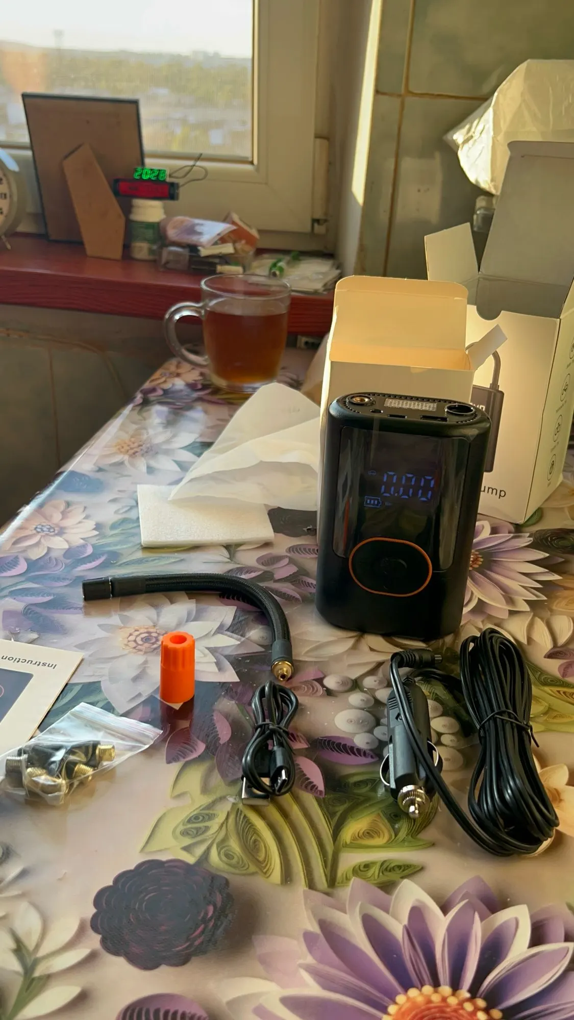 Portable Wireless Car Inflation Pump