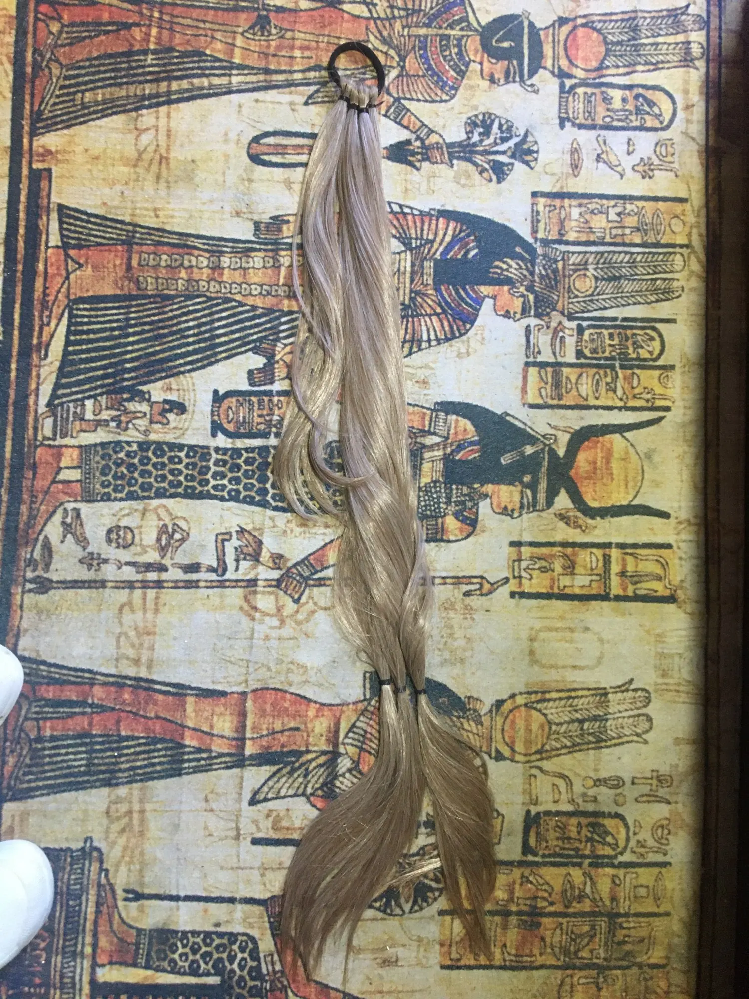 Synthetic Long Braided Ponytail Hair Rope Extension photo review