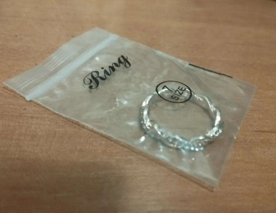 Bague Tressia Or rose