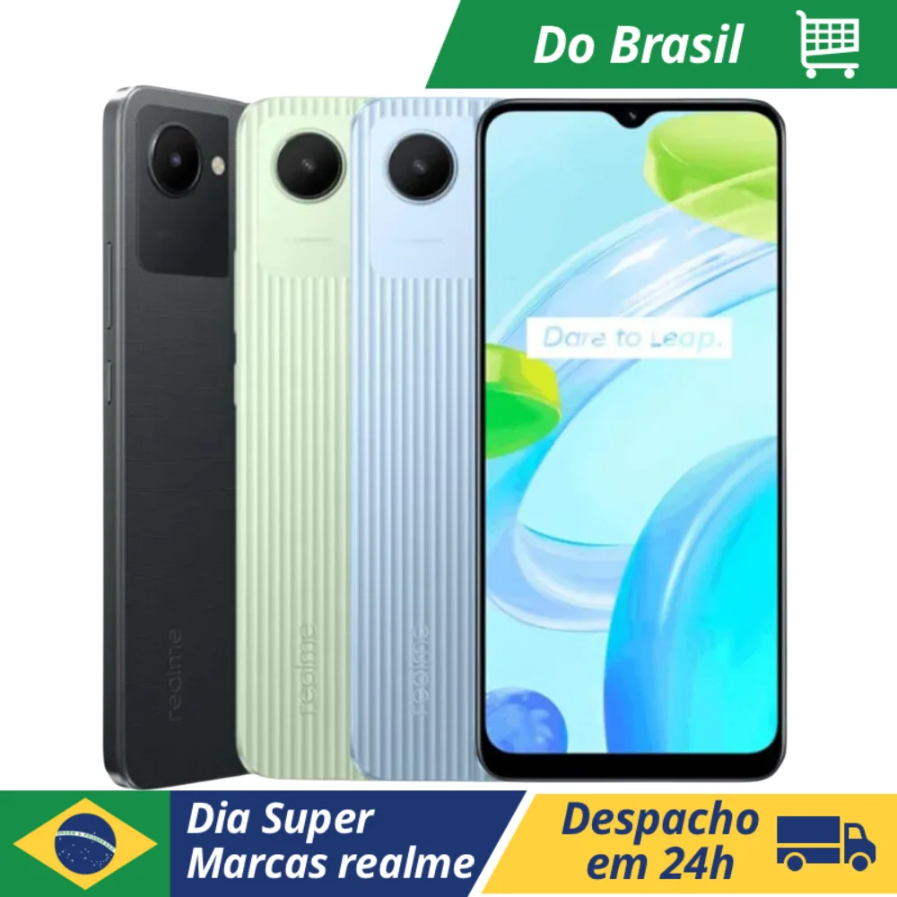 Realme C30 32GB / 2GB RAM Versão Global