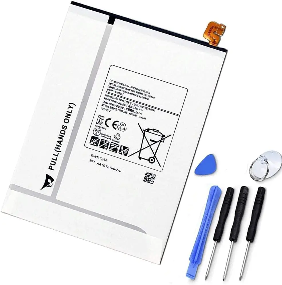 3.85V 15.4Wh 4000mAh EBBT710ABE Tablet Battery for Samsung Galaxy Tab S2 8.0 "WiFi LTEA SM
