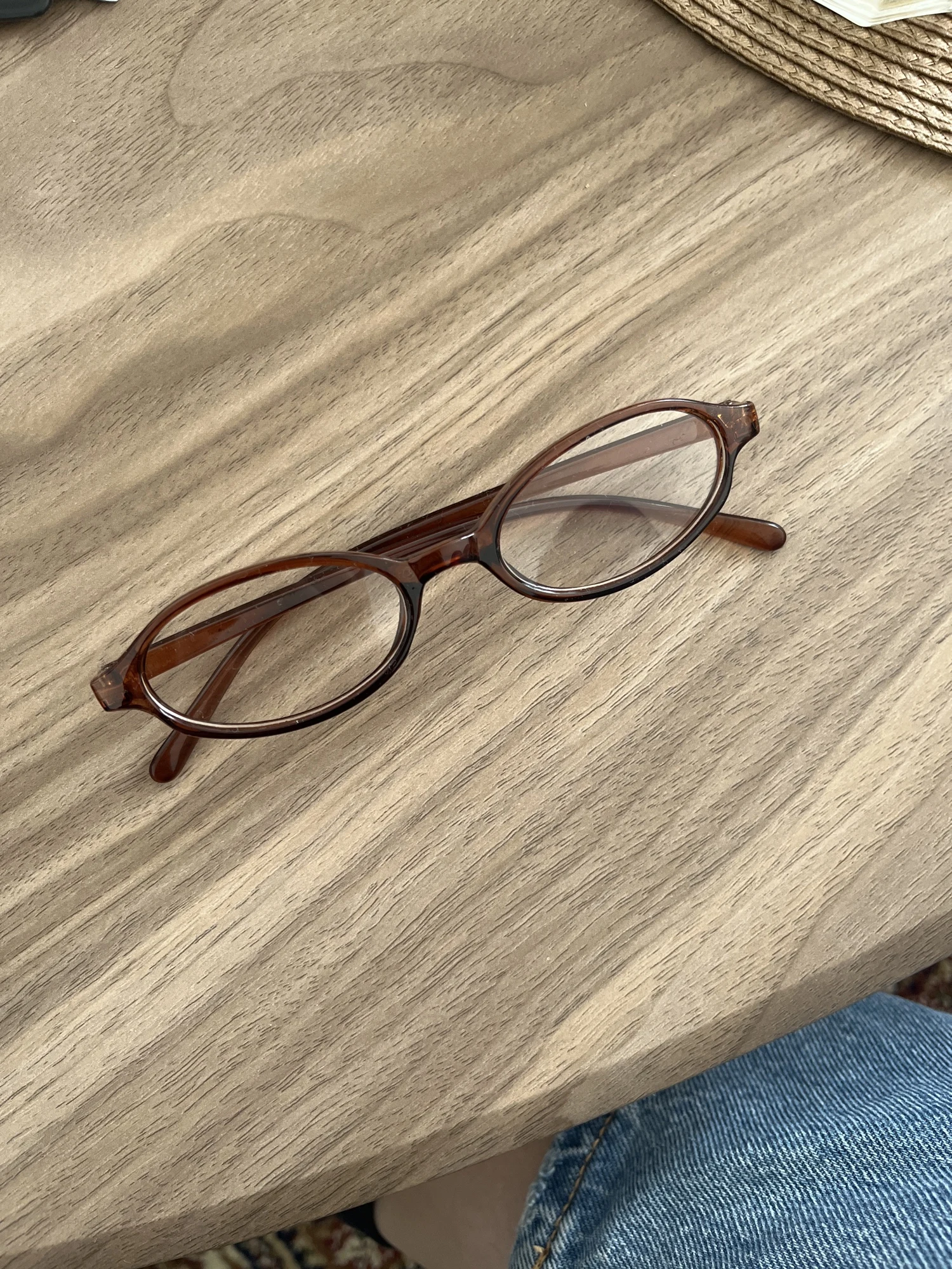 Retro Oval Glasses Women Girls Y2K Red Green Frame Glass Eyewear Decorative Computer Anti-blue Eyeglasses with Seaside Driving photo review