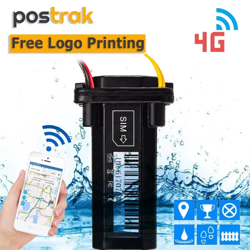 4G Mini GPS Tracker ST901L Waterproof Builtin Battery GT07L gps tracker car tracker For Car Truck and Trailer Vehicle Online Tracking Software