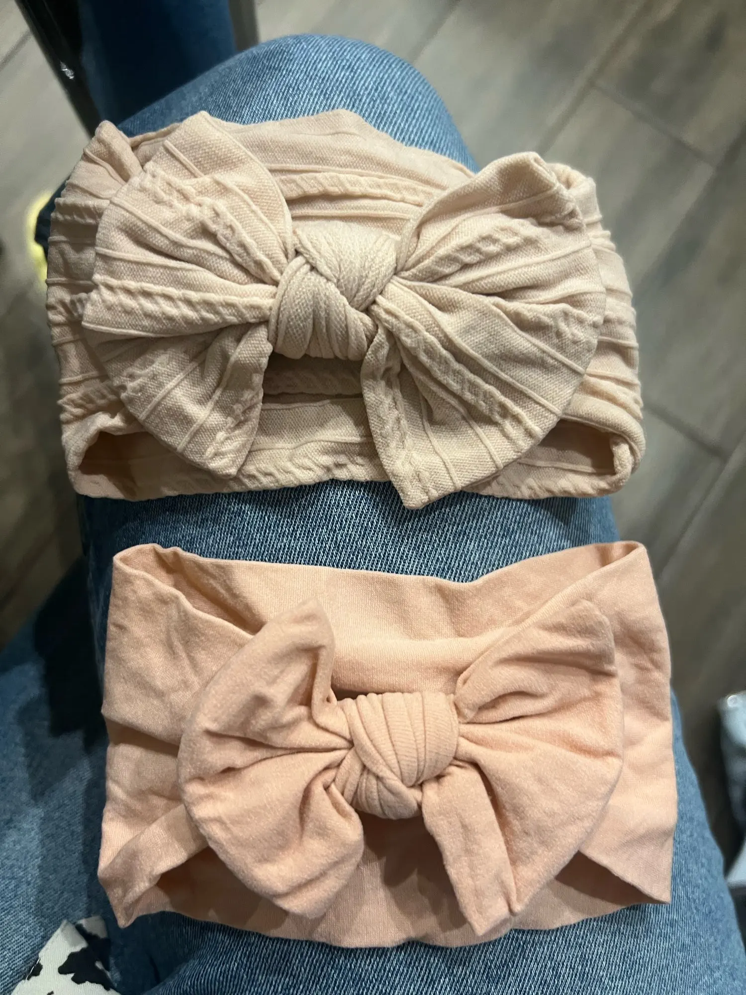 Cute Floral Nylon Baby Headband photo review