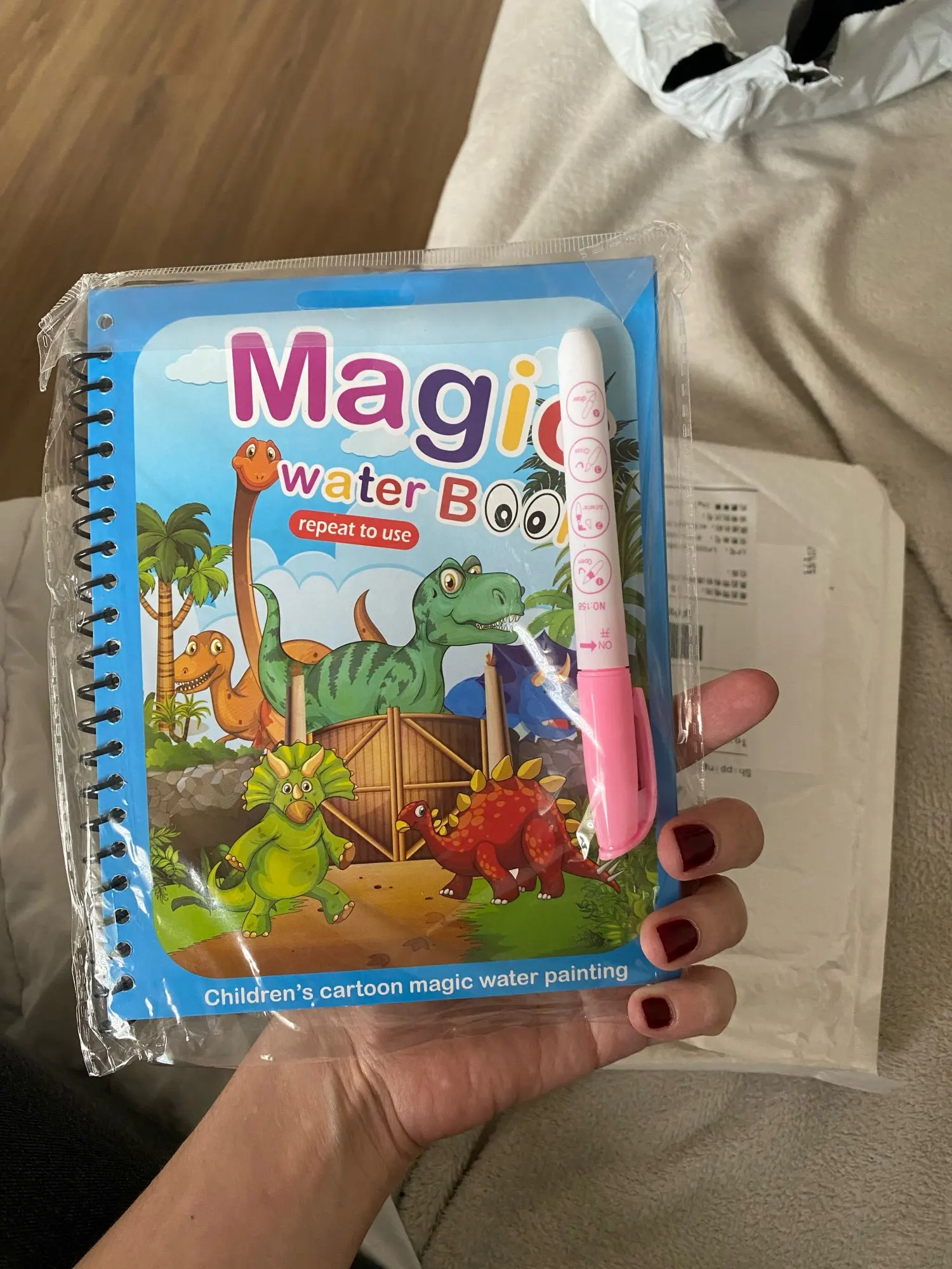 Magical Water Painting Book 🎨 (Set of 4) photo review