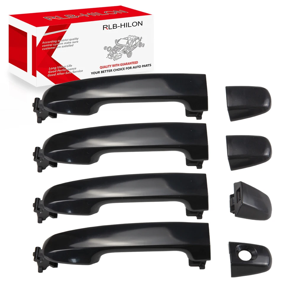 Exterior Door Handle Compatible With 2009-2013 Toyota Corolla Front, Driver Side For Models With Power Lock Sensor Primed - View #5