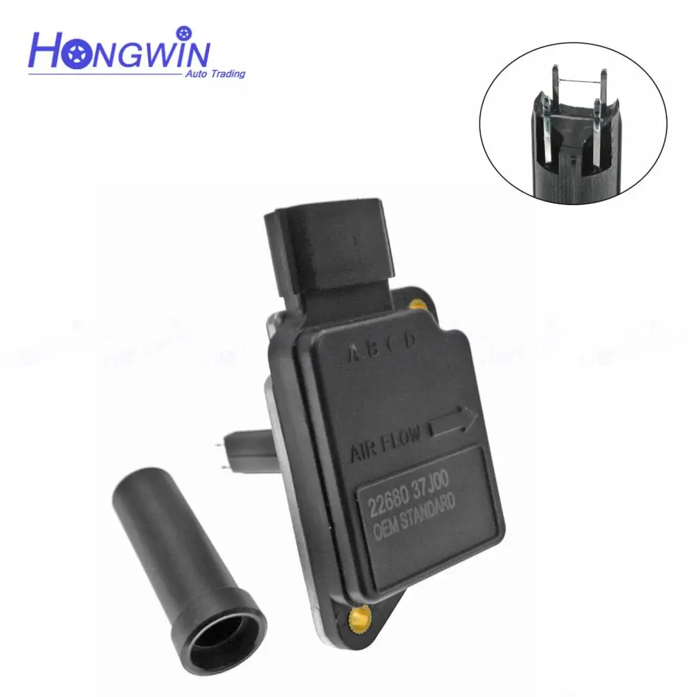 megu様確認 22680-37J00 Air Flow Meter MAF Sensor For Nissan Safari