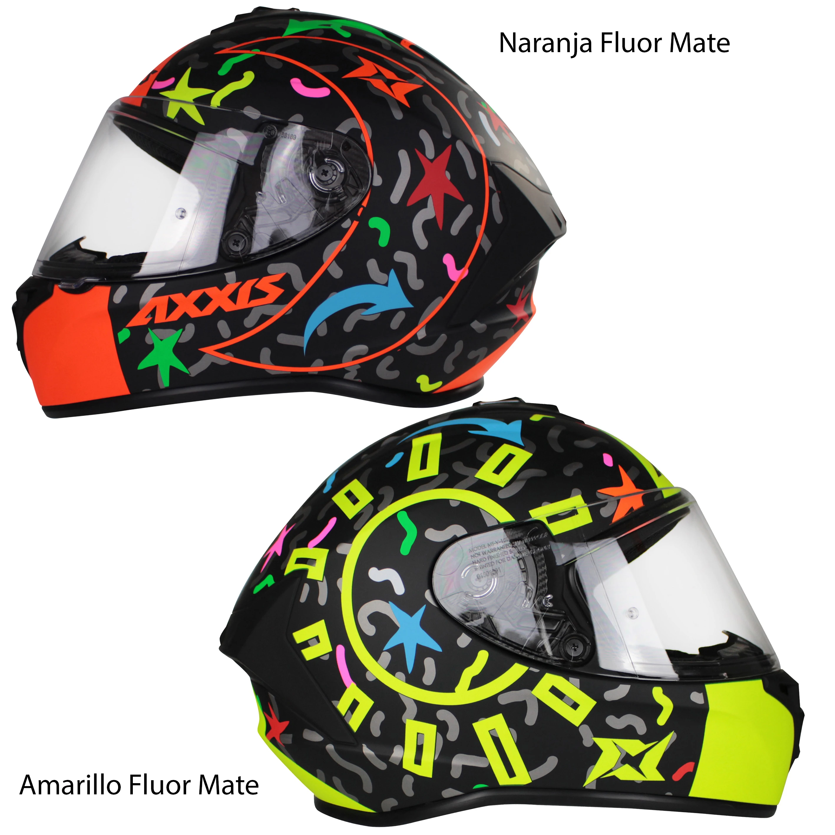 Axxis Draken S Crazy FF112C Casco moto integral con visera transparente, carretera. Tallas XS XL. Motocicleta, Unisex. 4312224|Cascos| - AliExpress