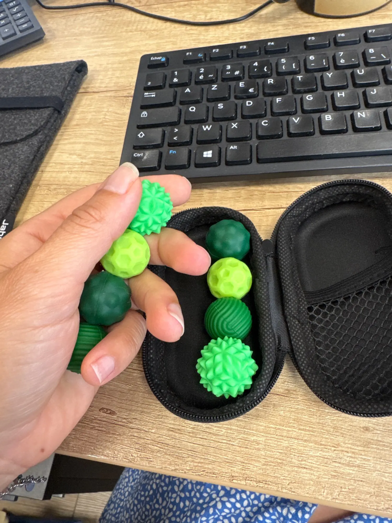 Silicone Magnetic Sensory Balls | Quiet Fidget Toy photo review