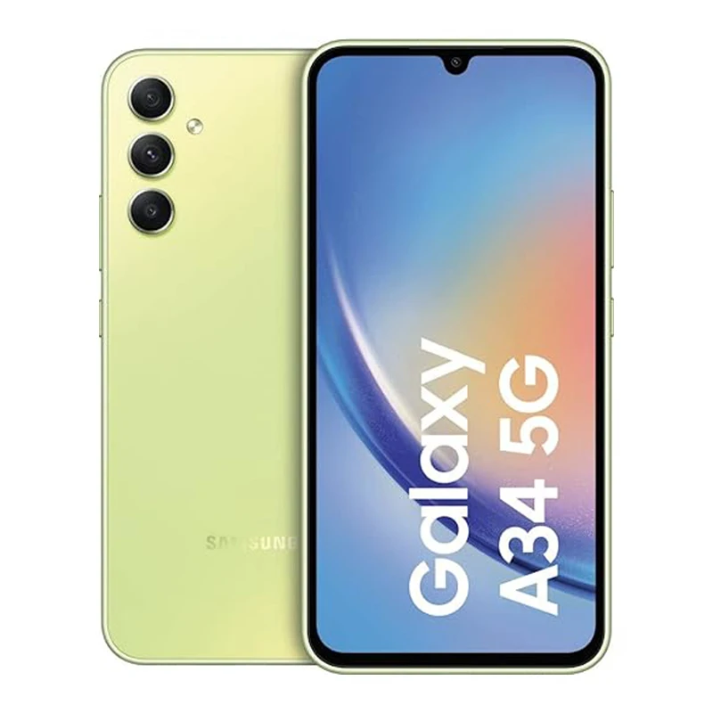 Samsung Galaxy A34 5G Smartphone , MTK Dimensity 1080, Triple cámara de 48MP, 6,6 «, 120Hz, pantalla Super AMOLED, 25W, batería de 5000mAh