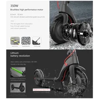 Trottinette électrique adulte HX X7, trottinette électrique 350W 5AH, trottinettes électriques pliables 8,5 pouces, e-scooter électrique, vitesse 32 km/h 3