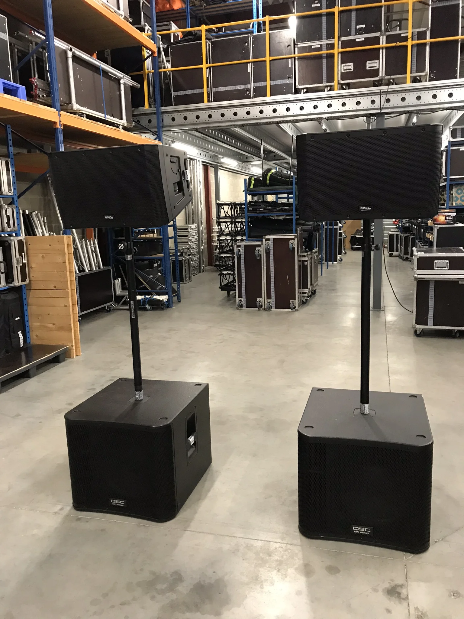 BEST QUALITY KLA12 12" 500W 2-Way Powered Line Array Speaker
