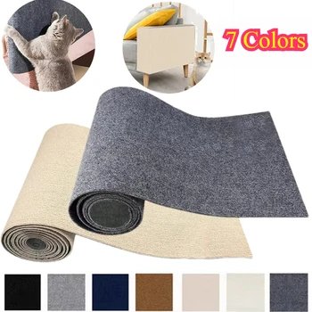 Tapis auto-adhésif pour chats, planche murale anti-rayures pour canapé, bricolage, Protection des pieds, pattes aiguisées et recoupables 1