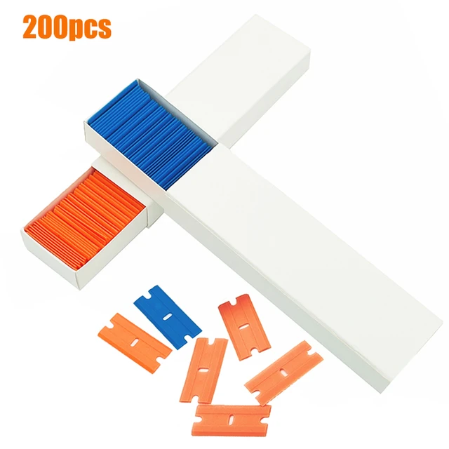 TOFAR Plastic Razor Blade Scraper for Windows Glass Cleaning