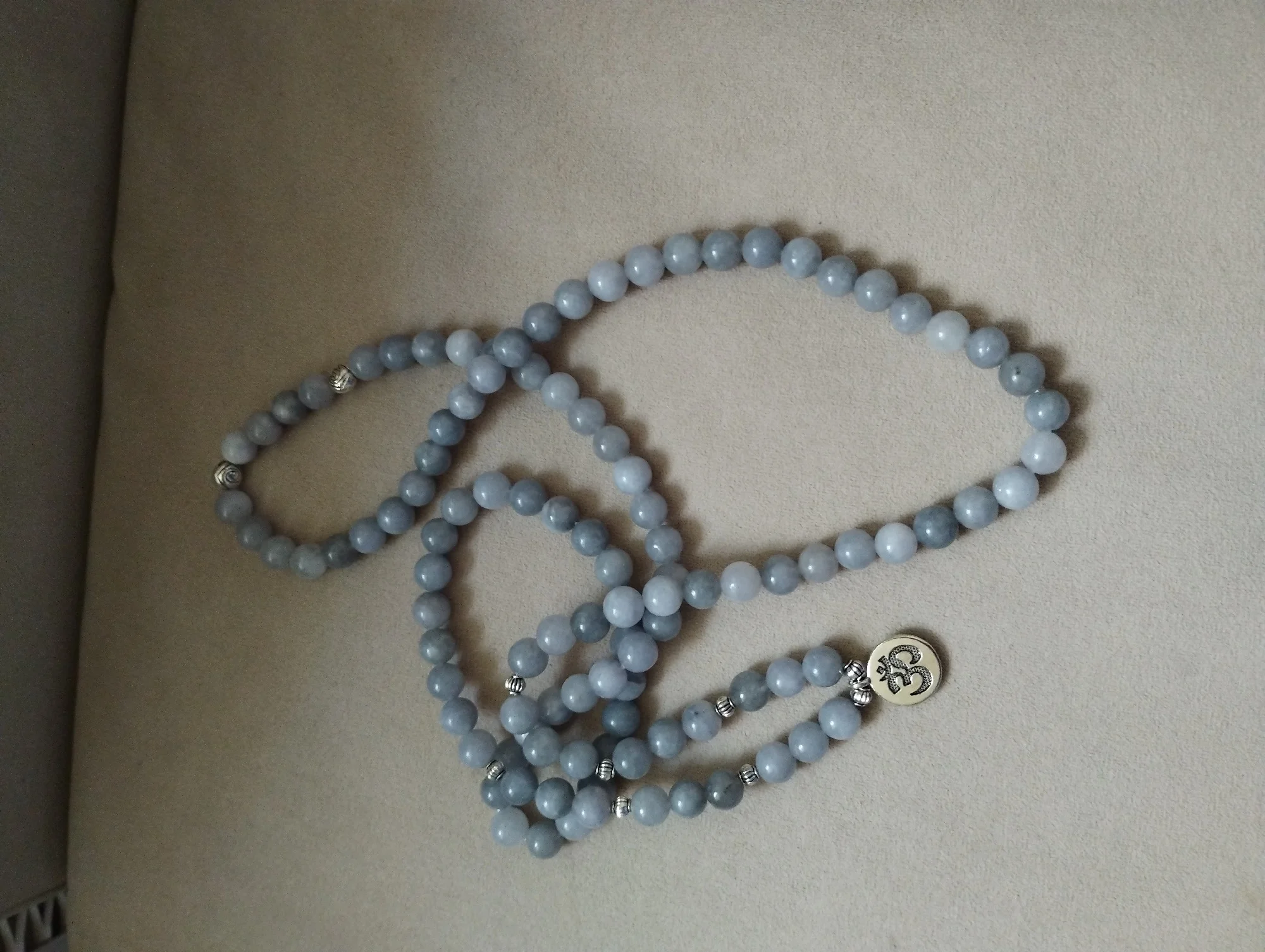 Bracelet mala en aigue-marine - Ondea photo review