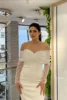 Annie Glitter Embroidered Long Sleeves Prom Dresses Gorgeous White Ankle Evening Dresses Ladies Formal Occasions فساتين سهرة 4