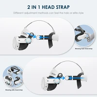 KKCOBVR Q3 Head Strap Compatible with Meta Quest 3/3S Enhanced Comfort Reduce Stress Elite Replacement Head Strap For Oculus 3 - Image 2