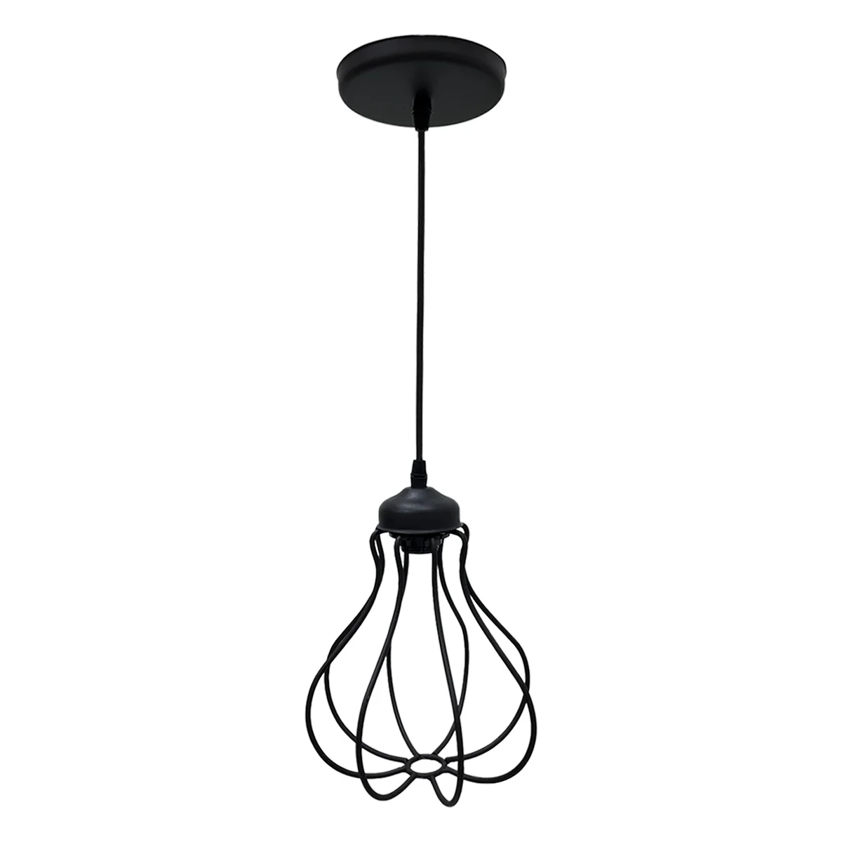 Lampara De Techo Luz Ideal, Colgante Foco Vintage.