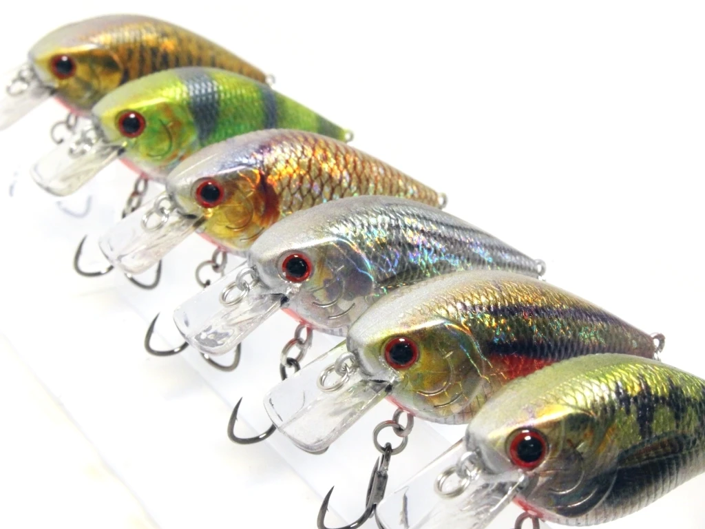 Lot De 6 Leurres De Pêche Manivelle Seasky - Crochets Aigus 7.5 Cm - Pêche Mer/grande Profondeur