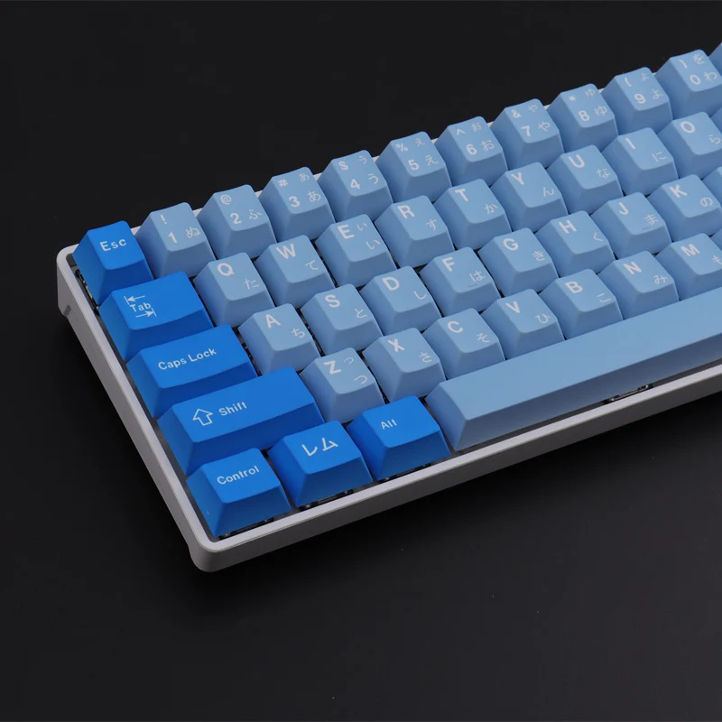 Teclas Gmk Oni Keycaps Cereja Perfil Pbt Tintura Sublimação Teclado Mecânico para mx Switch com 1.25u 2u Shift 129 - Imagem 6