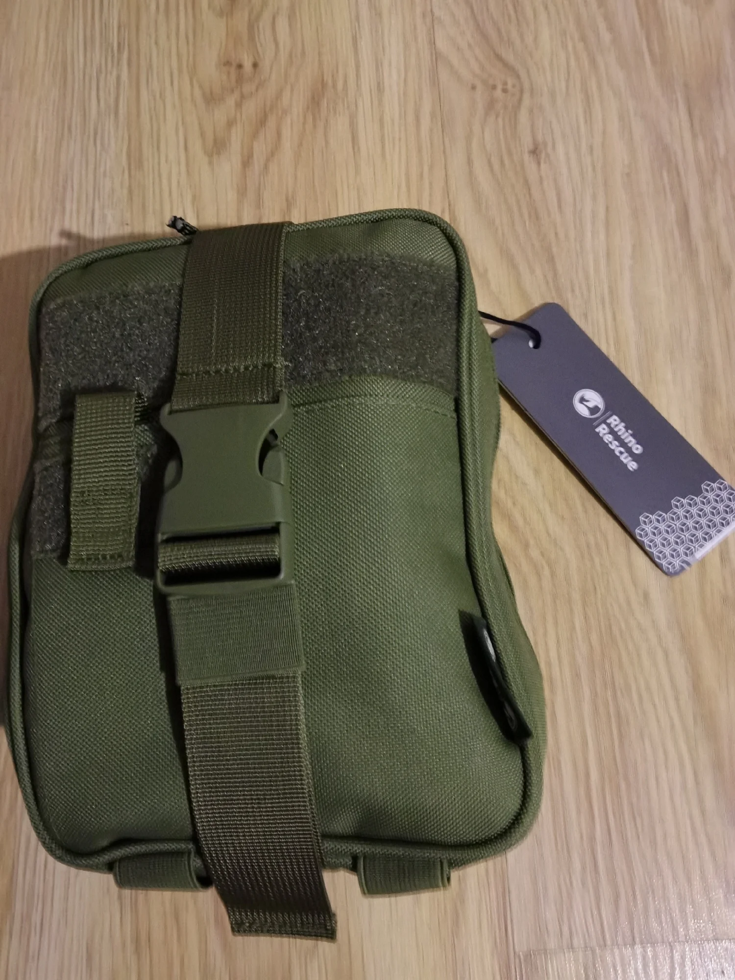 Rhino First Aid Survival Kit Tactical IFAK Pouch Supplied Camping photo review