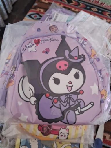 Anime Hello Kitty Sanrio bolso de pecho para niños 가Kuromi Pochacco bolsas de mensajero Cinnamoroll Pompompurin mochila para regalo de niños photo review