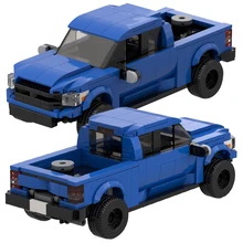  MOC SUV Speed Champion City Car Racer Classic off-road Building Blocks Brick Racing Super Technique Creative Garage DIY Set 