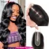 Body Wave Human Hair Bundles With Closure 4x4/5x5 Closure Human Hair 100% Raw Human Hair Weave Extensions 2X6 Middle Part Lace 5