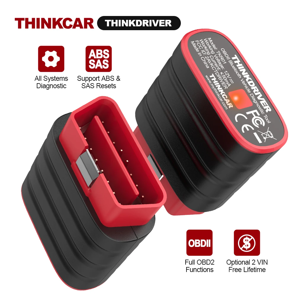 automotive engine analyzer THINKCAR Thinkdriver OBD2 Scanner All Car System Diagnost Free Lifetime for 3 Vins Car Diagnostic Scanner Code Reader Scan Tools car battery analyzer