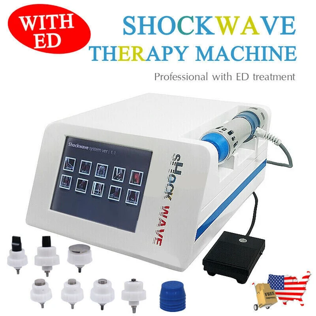 painless shock wave therapy equipment body pain relief shockwave ED physcial