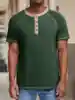 Men's Short Sleeve Casual T-Shirt, Comfortable and Breathable, Classic and Versatile, Perfect for Everyday Wear 1