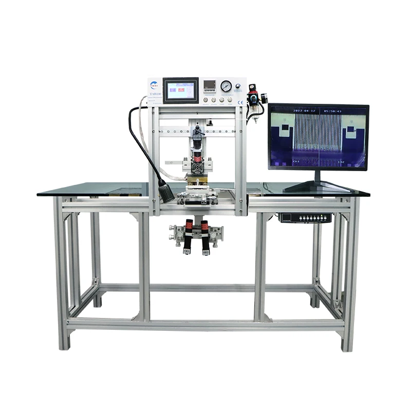HW-TAB100 TV Bonding machine with OTS-550 Air Compressor