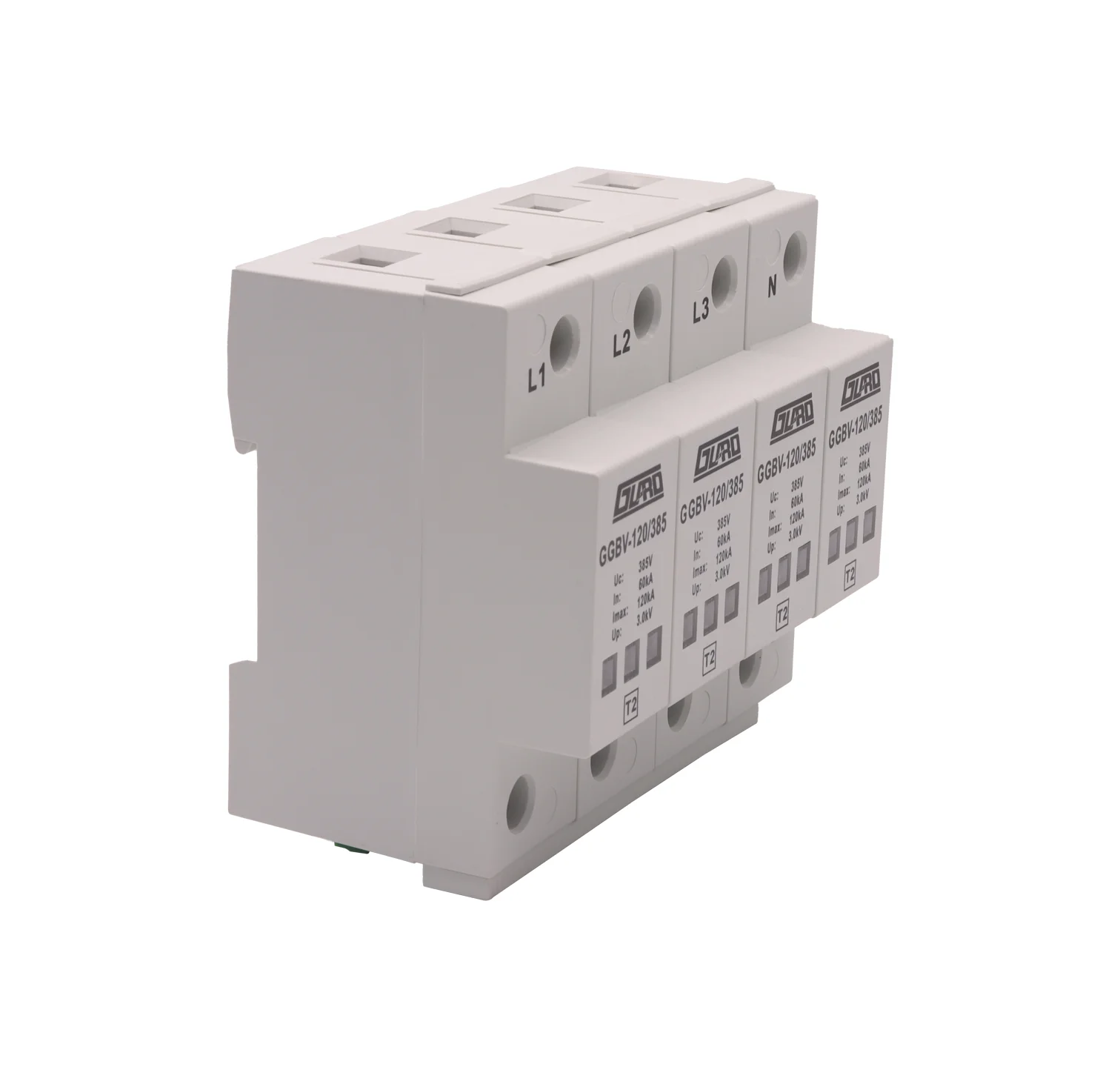 AC SPD 60~120KA T2 SPD Power Surge Protective Device House Surge Arrester Low Voltage