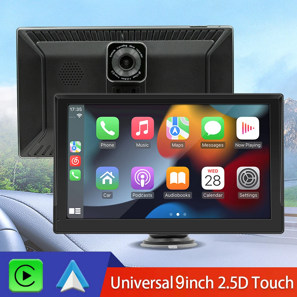 Universal9InchCarRadioVideoPlayerWirelessForAppleCarPlay