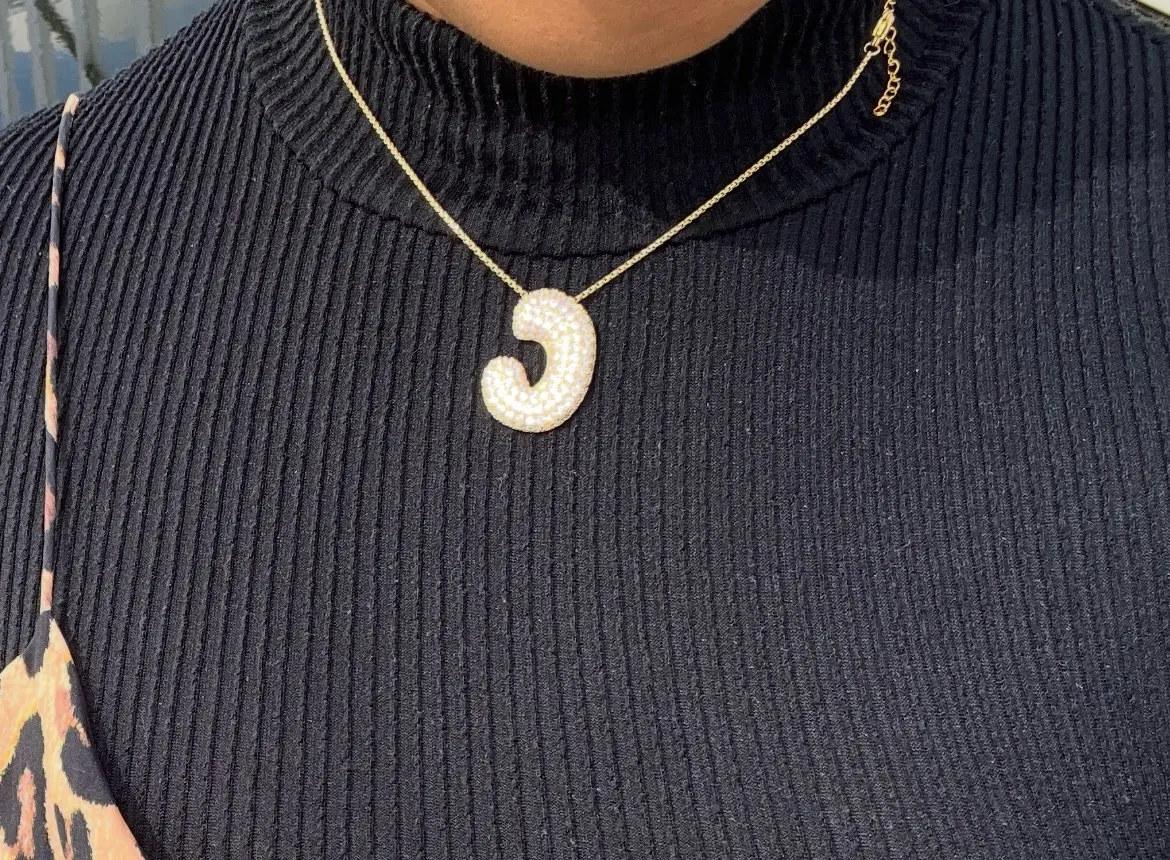 A-Z Letters Pendant Necklace photo review