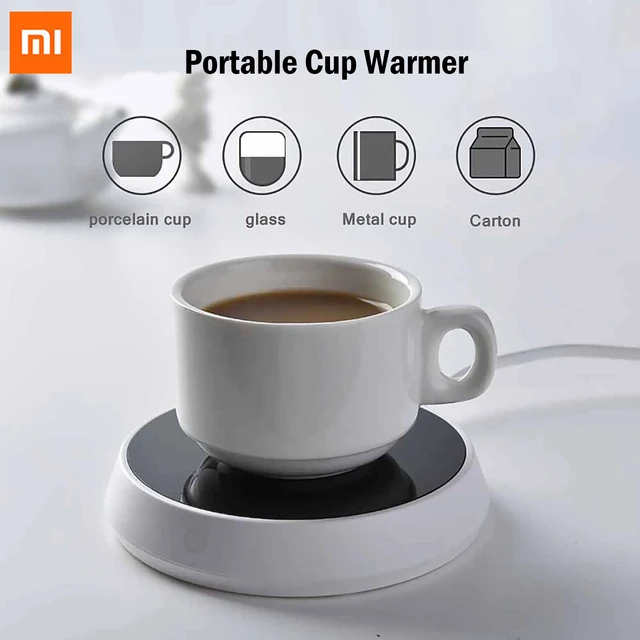 Smart Electric Coffee Warmer Plate Keep Tea Milk Drink Warm Heater Touch  Control for Office Home