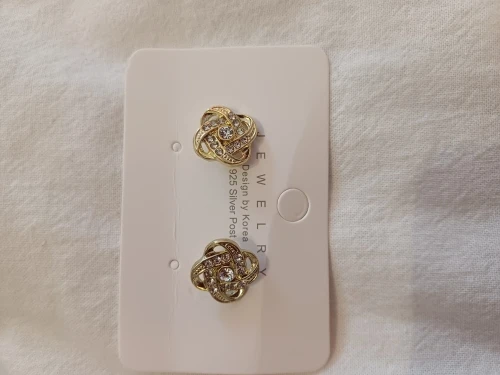 Light Luxury Zircon Stud Earrings photo review